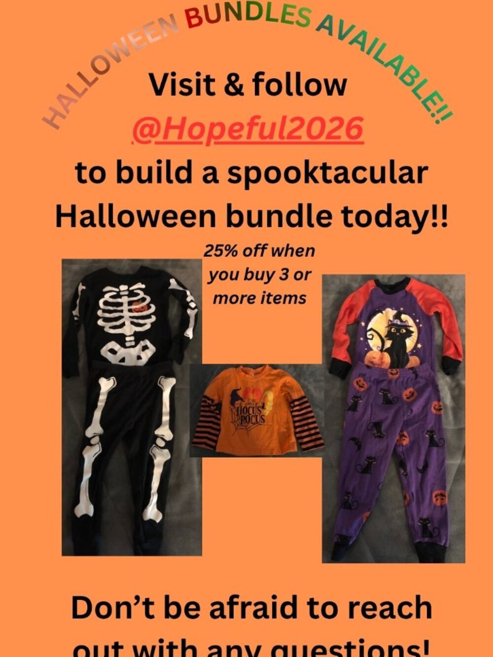 BUILD YOUR OWN HALLOWEEN BUNDLE!! Don't be scared to make an offer!!